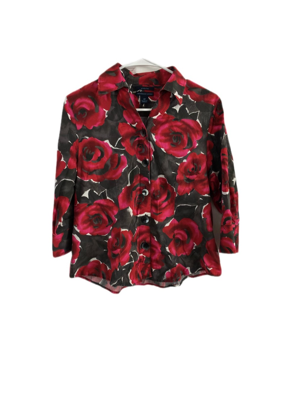 Y2K Style Dark Rose Westbound Petites Size 10 Corporate Mall Goth
